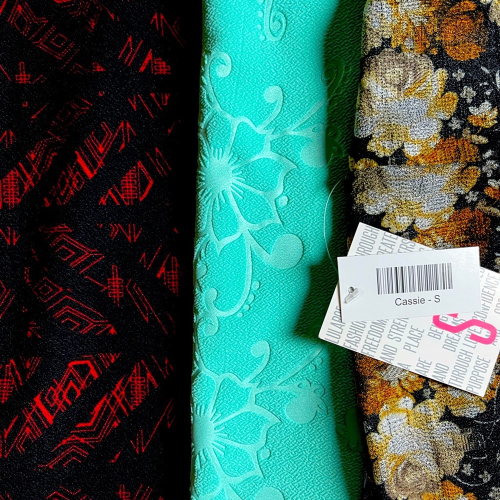 Bundle of 5 LuLaRoe Cassie skirts